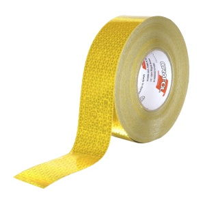 REFLEXITE ORAFOL FÉNYVISSZAVERŐ SZALAG SÁRGA 50MX50M ECE 104
