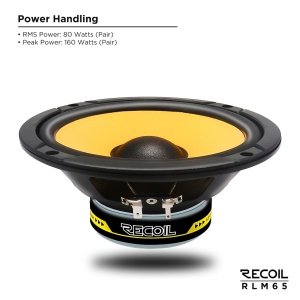RLM65 DIFUZOARE COMPONENTE RECOIL DE 16,5CM, 40W RMS - Img 2