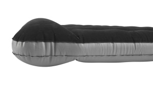 Saltea gonflabila 185x72x20/30 cm, 150 kg maxim, Outwell Flock Classic Single W, perna si pompa - Img 2