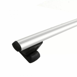 Set 2 Bare portbagaj auto din aluminiu lungime totala 135 cm, deschidere 127 cm, cu prindere in puncte fixe pe plafon - Img 3