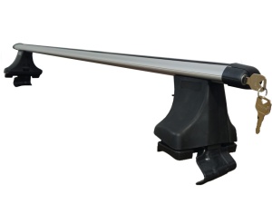 Set 2 bare portbagaj transversale universale compatibil cu automobile fara bare longituninale sau prindere fixa, lungime 120 cm, aluminiu - Img 3