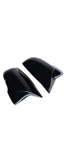 Set 2 Capace Oglinzi BMW X1 F48/F49 2015-2023, M Style Batman, Prindere cu Clipsuri - Img 4