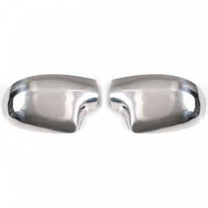 Set 2 ornamente din inox pentru capace de oglinda compatibil Renault Megane III 2008-2015, Fluence 2009-2016, Laguna 2008-2016 - Img 6
