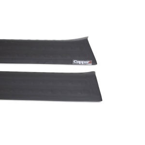 Set 2 protectii praguri din plastic compatibil cu VW T5 Transporter Caravelle Multivan 2009-2014 - Img 2