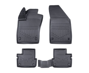 Set covorase auto cauciuc Fiat Tipo, Egea Hybrid 2021->, forma tavita 3D