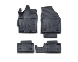 Set covorase auto cauciuc Toyota Yaris 2020->, Yaris Cross 2022->, forma tavita 3D
