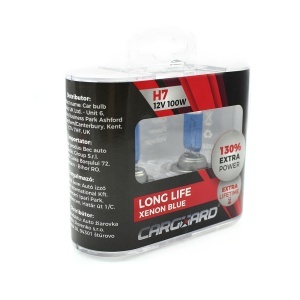 Set de 2 becuri Halogen H7, 100W +130% Intensitate - LONG LIFE - Img 3