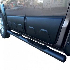 Set Protectii laterale pentru usi compatibile VW Amarok 2010->, plastic ABS, calitate Premium - Img 3