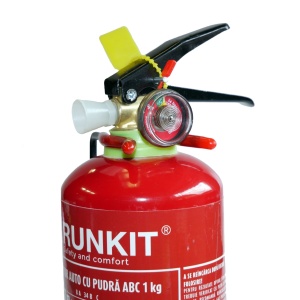 Stingator auto P1 reincarcabil cu manometru 1 Kg omologat R.A.R - Img 2