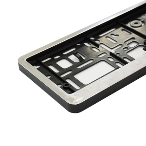 SUPORT NUMAR INMATRICULARE MEGA DRIVE CROMAT SET 2 BUC - Img 3