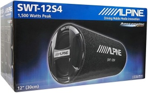 Alpine SWT-12S4 csöves autós mélynyomó, 30 cm, 1000W - Img 2