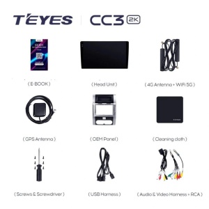 Automata navigáció Teyes CC3L Nissan X-Trail 2 T31 2008-2013 4+64GB 10.2" IPS Octa-core 1.6Ghz, Android 4G Bluetooth 5.1 DSP - Img 7