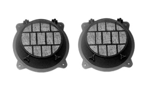 Autós hangszóró adapter gyűrűk Cikkszám 20.407 Fiat Uno 1983-2002 Műszerfal 130mm