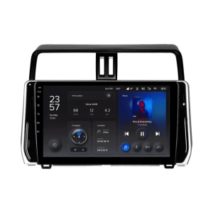 Autós navigáció Teyes X1 4G Toyota Land Cruiser Prado J200 2017-2018 2+32GB 10.2" IPS Octa-core 1.6Ghz, Android 4G Bluetooth 5.1 DSP