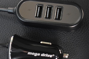 AUTÓS TÖLTŐ 4XUSB 5.8A (2.4A ELSŐ ÉS 3.4A HÁTSÓ) 1.4M HOSSZABBÍTÓKÁBEL - Img 4