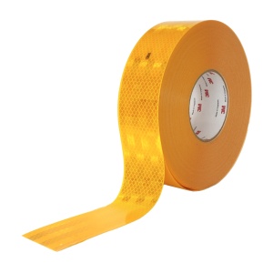 BANDA REFLECTORIZANTA 3M 983-71 GALBEN 53.5MMX50M ECE 104