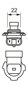 Bec 12V Hir2 55W Pure Light Bosch - Img 2