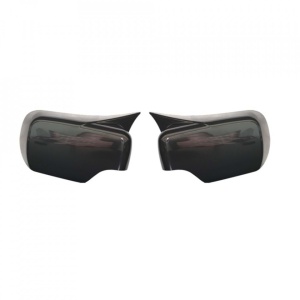 Capace oglinda compatibile cu BMW seria 3 E46 1998-2005 Negru lucios Batman Style