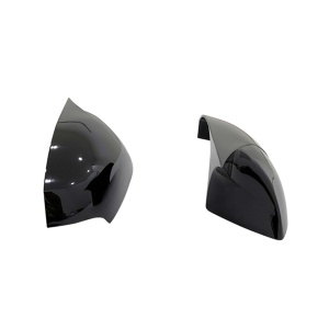 Capace oglinda compatibile cu Megane III 2008-2016, Negru lucios, Batman Style - Img 3