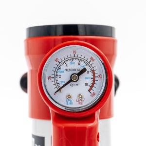 Compresor auto 12V – 30 L/min – 150 PSI – carcasă metal + LED frontal - Img 4