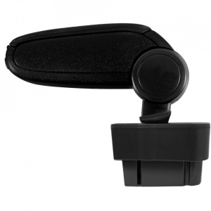 Cotiera auto Opel Corsa D 2006-2014, negru, material textil - Img 2