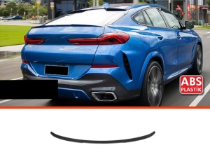Csomagtartó spoiler, kompatibilis a BMW X6 G06 2020-> modellel, fényes fekete - Img 2