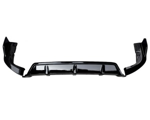 Difuzor bara spate compatibil cu BMW X5 G05 2018->, 3 piese, negru lucios