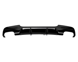 Difuzor Bara Spate cu Evacuare Dubla stanga dreapta compatibil cu BMW Seria 3 E90 Facelift 2008-2012 M-Tehnik Design
