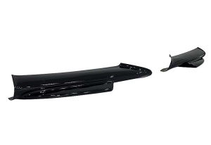 Első lökhárító toldatok, kompatibilisek a BMW 3-as széria E90 E91 2004-2008 M-Tech Design modellekkel - Img 4