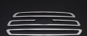 FORD TRANSIT 2013-2018 rozsdamentes acél hűtőrács díszléc