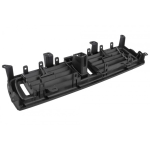 Grila ventilatie centrala compatibil cu BMW seria 5 F10, F11 2010-2017 cu rama cromata - Img 3