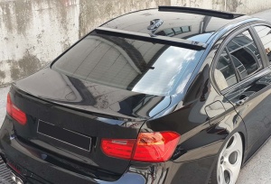 Hátsó spoiler, kompatibilis a BMW 3-as szériával F30 2011-2018, fényes fekete