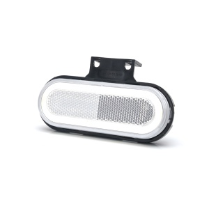 HELYZETJELZŐ LÁMPA LED 1401 W198, 12V-24V, FEHÉR VOLT HELYZETJELZŐ - Img 6