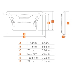 Hertz Mille Pro MPX 165.3 autós hangszórók, 2-utas koaxiális szett, 165 mm, 100 W RMS, 4 Ω, 2 db-os hangszóró szett - Img 6