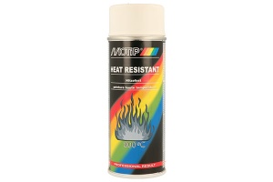 MAGAS HŐMÉRSÉKLETŰ SPRAY FESTÉK (FEHÉR) 400 ML