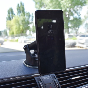 Mágneses autós telefontartó oldalra/szélvédőre rögzíthető tapadókoronggal - Img 3