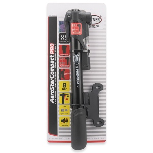 Mini Pompa Manuala Cu Manometru Premium Pentru Biciclete - Img 6