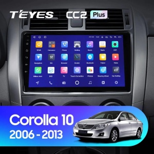 Navigatie Auto cu Asistenta AI Teyes CC4 PRO Toyota Corolla 10 2006-2013 8+128GB 9.5" QLED, Android 13, 5G, 7.1 DSP, CarPlay - Img 2
