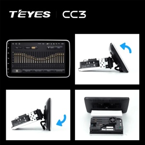 Navigatie Auto Teyes CC3 Ecran rotativ 4+32GB 10.2" QLED Octa-core 1.8Ghz, Android 4G Bluetooth 5.1 DSP - Img 3