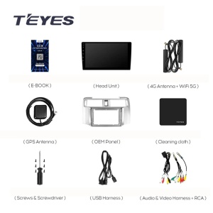 Navigatie Auto Teyes CC3L Toyota 4Runner 5 2009 - 2020 4+32GB 9" IPS Octa-core 1.6Ghz, Android 4G Bluetooth 5.1 DSP - Img 7