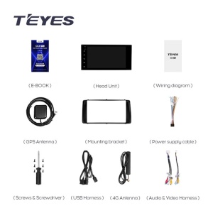 Navigatie Auto Teyes CC3L Toyota Corolla 9 2000-2006 4+32GB 9" IPS Octa-core 1.6Ghz Android 4G Bluetooth 5.1 DSP - Img 7