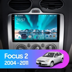 Navigatie Auto Teyes CC4 Ford Focus 2 2005-2010 6+128GB 9.5" QLED Octa-core 2.7Ghz, Android 4G Bluetooth 5.1 DSP - Varianta A