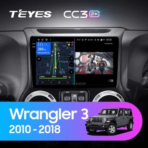 Navigatie Auto Teyes CC4 Jeep Wrangler 3 2010-2018 8+128GB 10.36" QLED Octa-core 2.7Ghz, Android 4G Bluetooth 5.1 DSP - Varianta B - Img 2