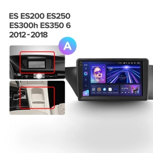 Navigatie Auto Teyes CC4 Lexus ES 2013-2018 6+128GB 9.5" QLED Octa-core 2.7Ghz, Android 4G Bluetooth 5.1 DSP - Varianta B - Img 3