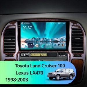 Navigatie Auto Teyes CC4 Lexus LX 1998-2008 6+64GB 9.5" QLED Octa-core 2.7Ghz, Android 4G Bluetooth 5.1 DSP - Varianta B