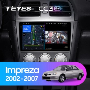Navigatie Auto Teyes CC4L DTS Subaru Impreza 2002-2007 6+64GB 9" QLED Qualcomm 2Ghz, Android 4G Bluetooth 5.1 DSP - Img 2