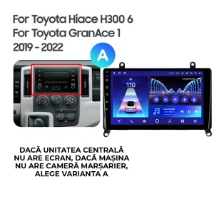 Navigatie Auto Teyes CC4L DTS Toyota Hiace H300 6 2019-2022 6+64GB 9" QLED Qualcomm 2Ghz, Android 4G Bluetooth 5.1 DSP - Varianta B - Img 3
