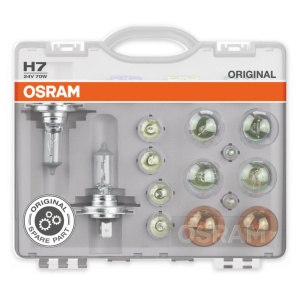 OSRAM PÓTLÓLAPOS TEHERAUTÓ IZZÓK KÉSZLET 24V H7