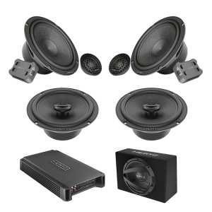 Pachet Difuzoare Auto cu subwoofer Dacia Jogger 2022-2023 Hertz Cento 1500 W - Img 1