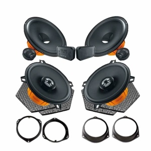 Pachet difuzoare auto Hertz Dieci dedicat Opel Zafira 1999-2010, RMS 80W